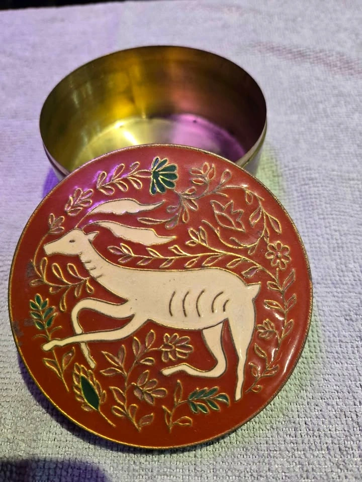 Vintage Brass Trinket Bowls - photo 4