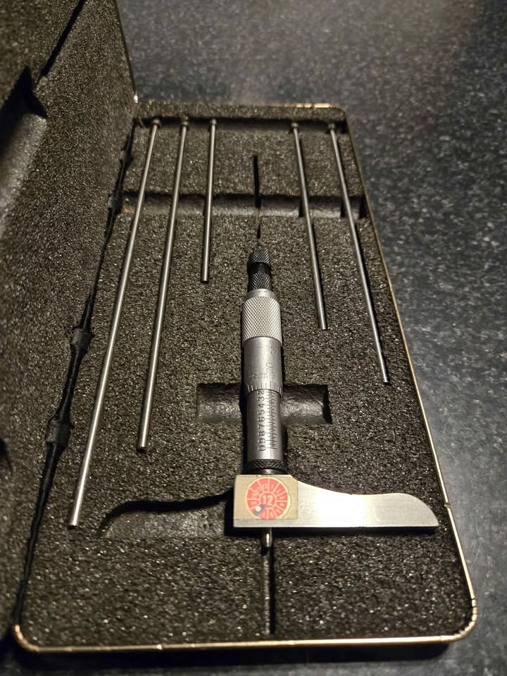 Vintage Starrett Depth Micrometer