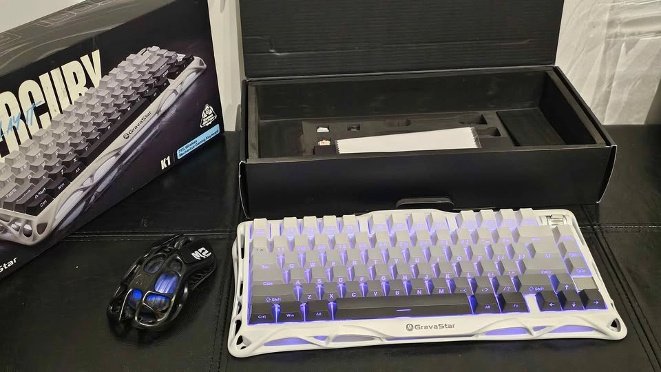 GravaStar Mercury K1 Wireless Keyboard & M2 Mouse Set - photo 3