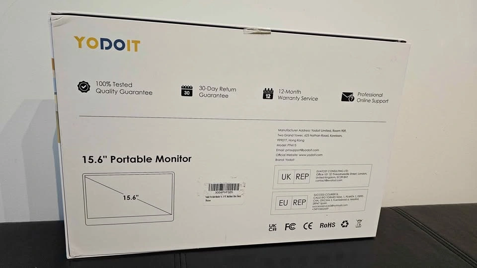 Yodoit Portable Monitor with Smart Cover 15.6" - photo 5