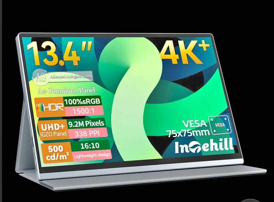 Ingehill U13ZA 13.4" 4K+ Portable Monitor