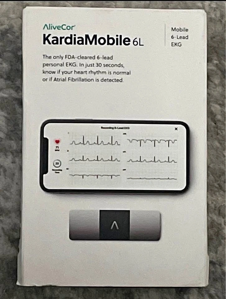 KardiaMobile 6-Lead Personal EKG Monitor