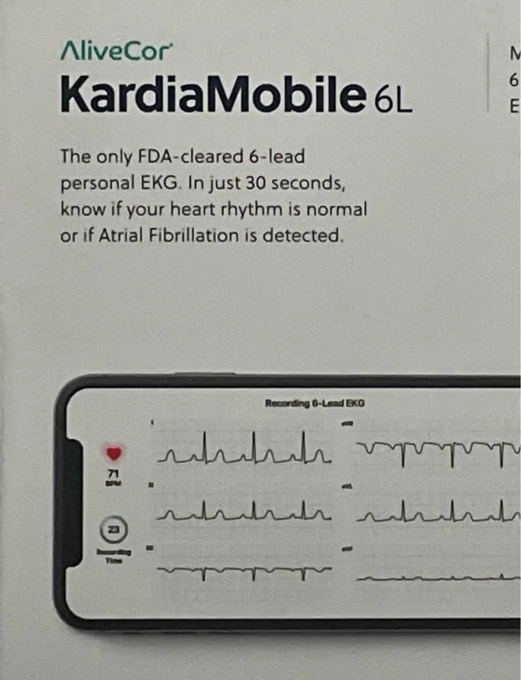 KardiaMobile 6-Lead Personal EKG Monitor - photo 3