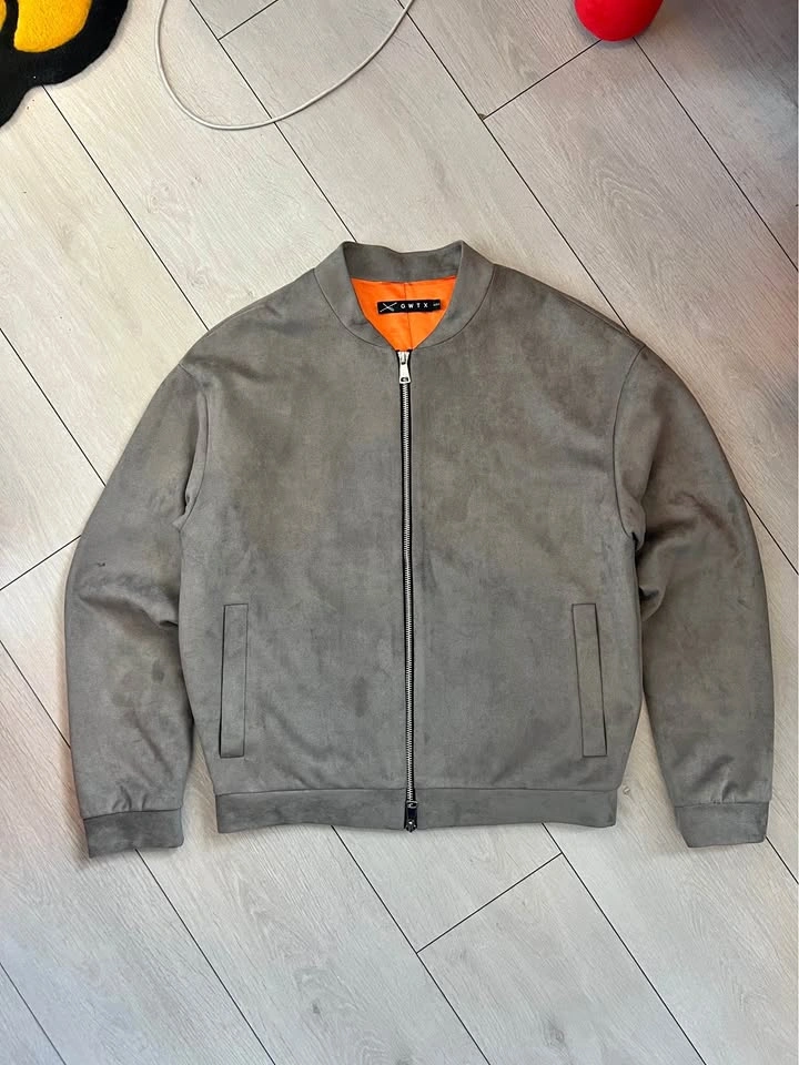 Luxury Suede Jacket Mens Small