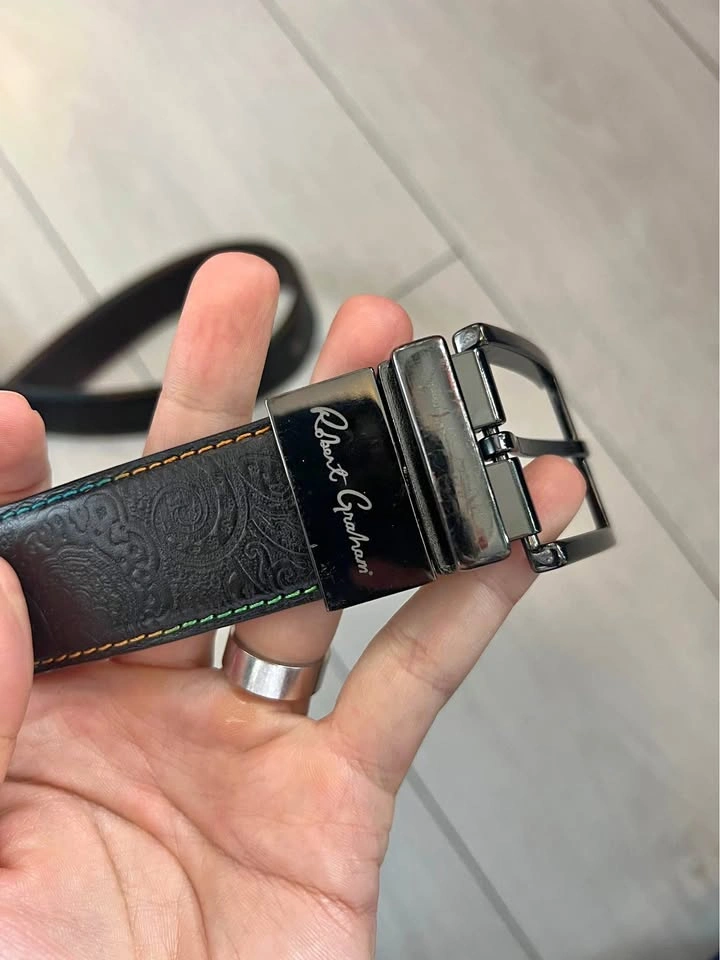 Brown Black Interchangeable Belt 30-38 Waist