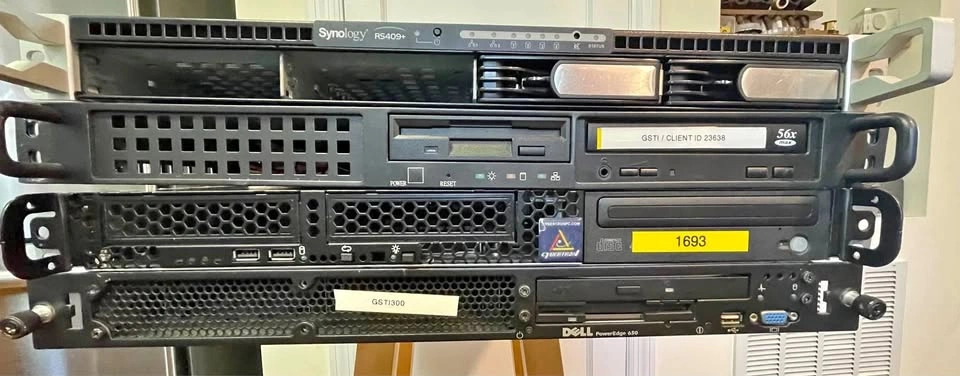Lot of 4 Mixed Brand Servers