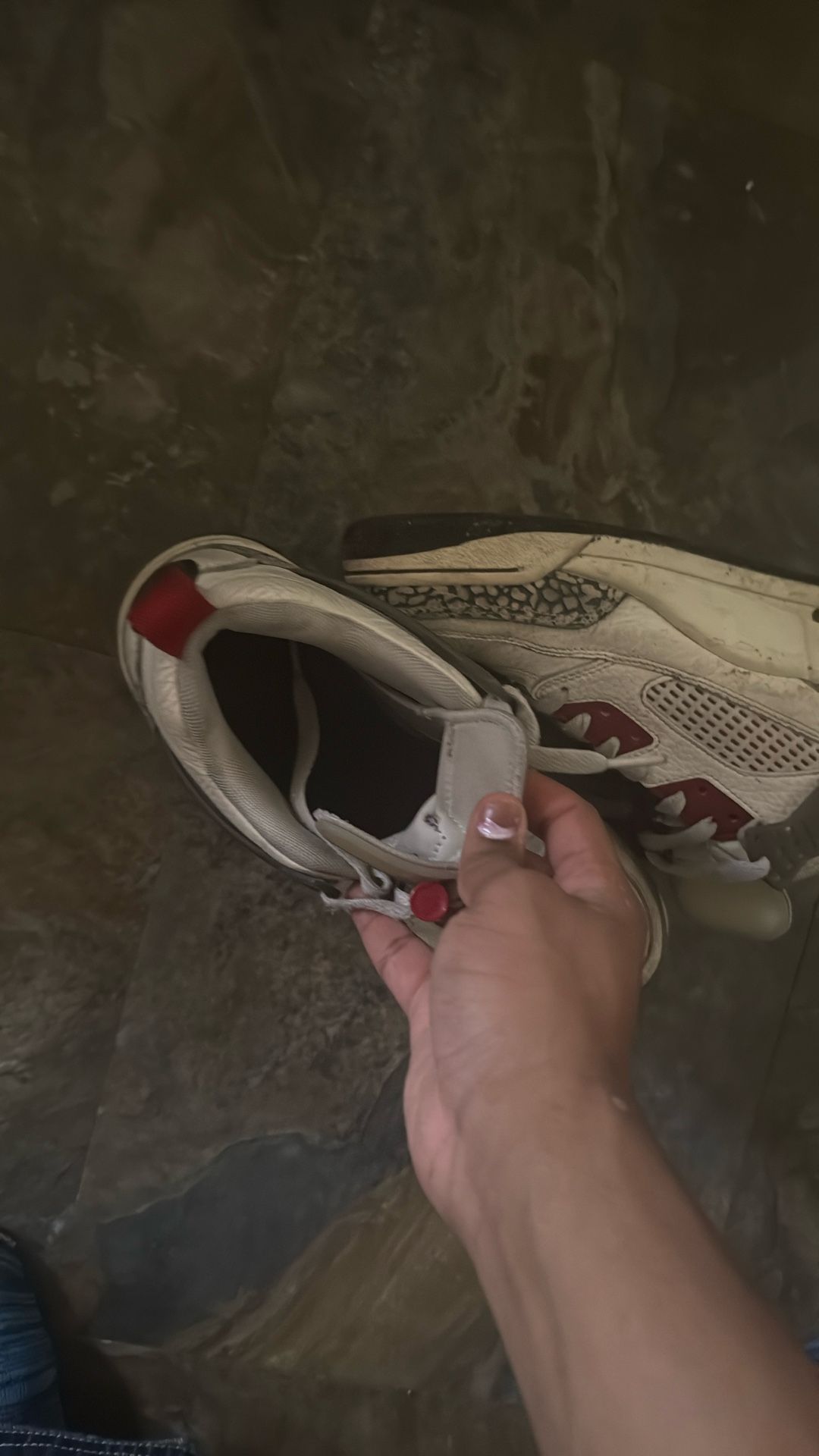 White and Red Jordans - photo 2
