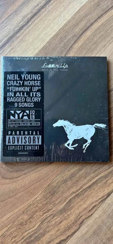 Neil Young & Crazy Horse Fuckin’ Up - sealed audio CD album