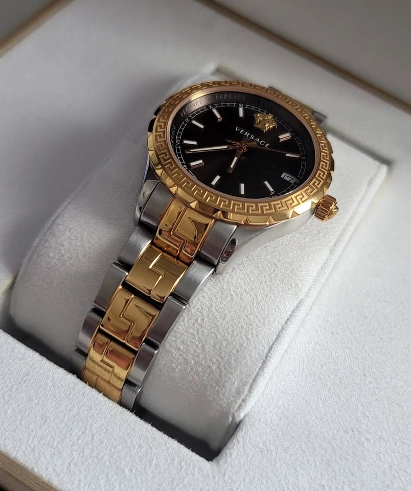 Versace Women's HELLENYIUM Two Tone Swiss Quartz Watch - photo 5