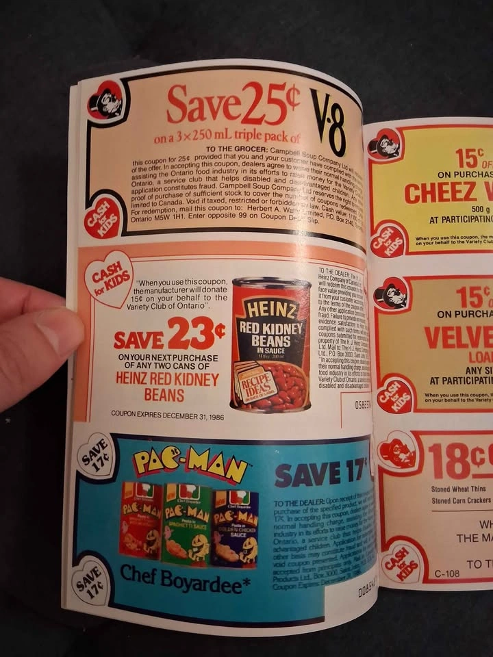 Vintage 1986 Cash For Kids Coupons booklet - photo 2