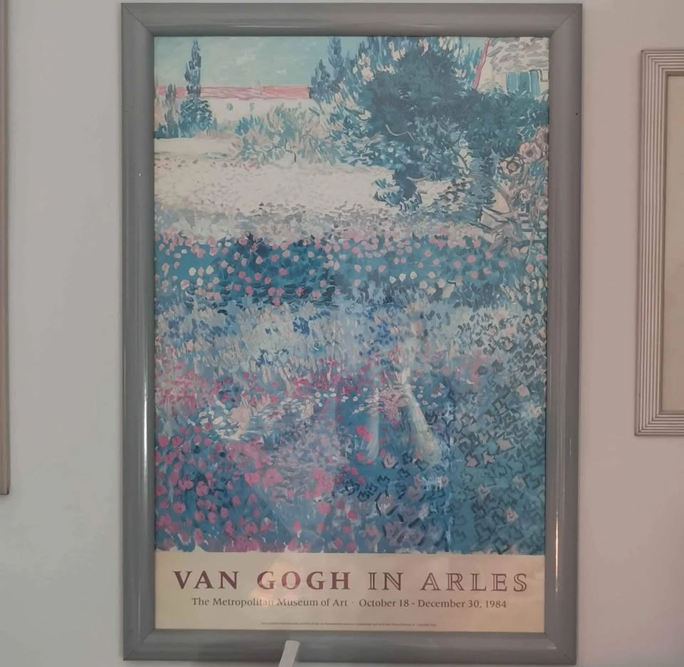 Van Gogh in Arles Framed MET 1984 Exhibit Poster - photo 2