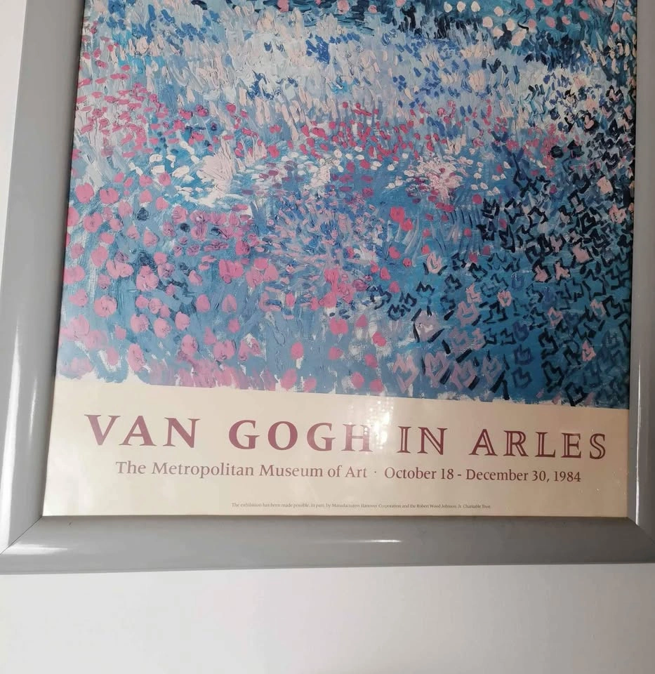 Van Gogh in Arles Framed MET 1984 Exhibit Poster - photo 3