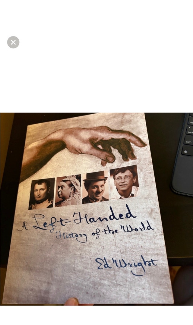 A Left Handed History of the World by Ed Wright - Signed Copy