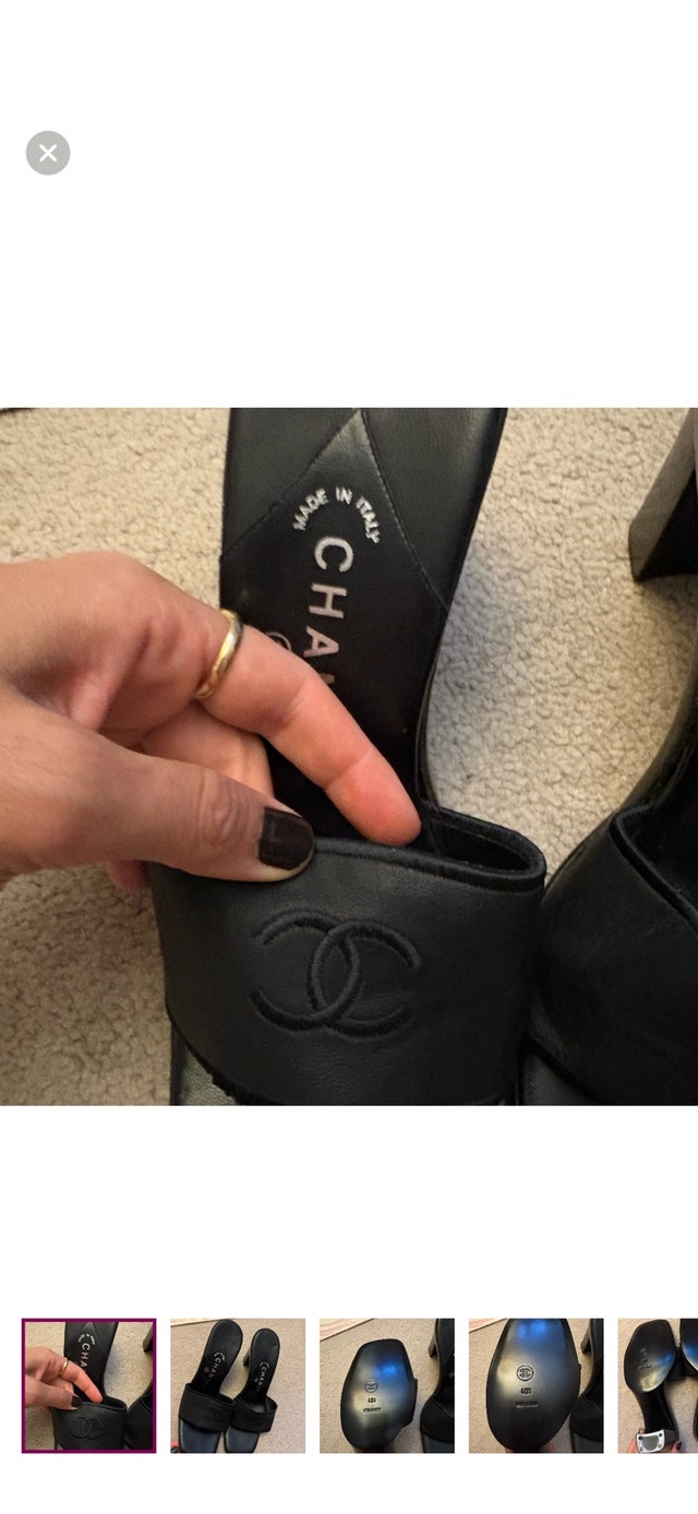 Vintage & rare Chanel Sandals