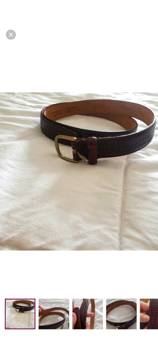 Christian Dior Belt