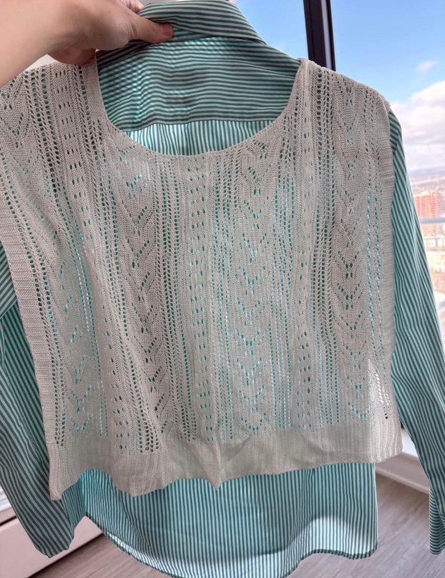 5$/Knitted shawl - photo 2