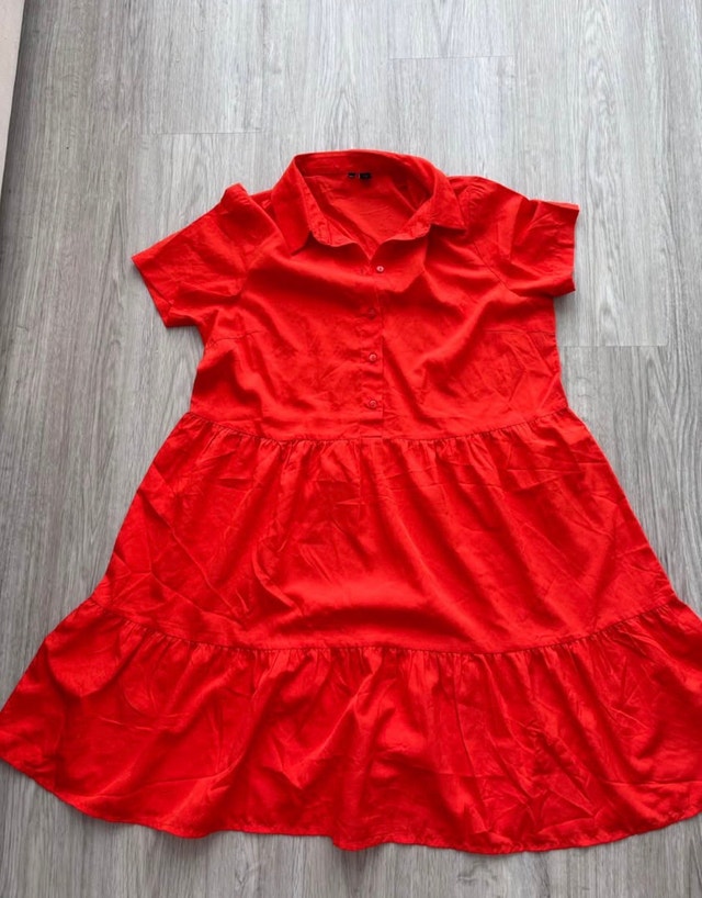 Orange Dress - Only Tried On - Size S