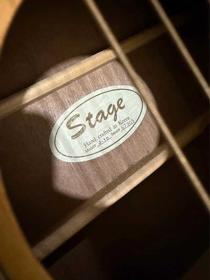 Stage J-10 Acoustic Guitar Signed by Our Lady Peace (Hard Case) - photo 3