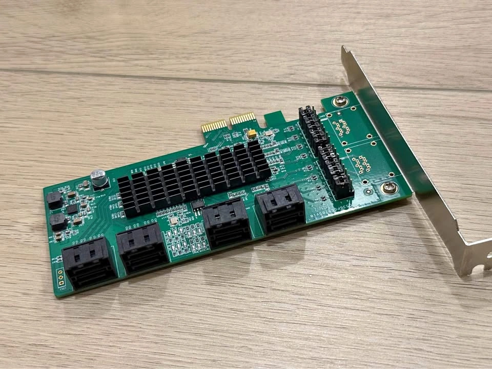 8-Port SATA 3.0 PCIE Expansion Card