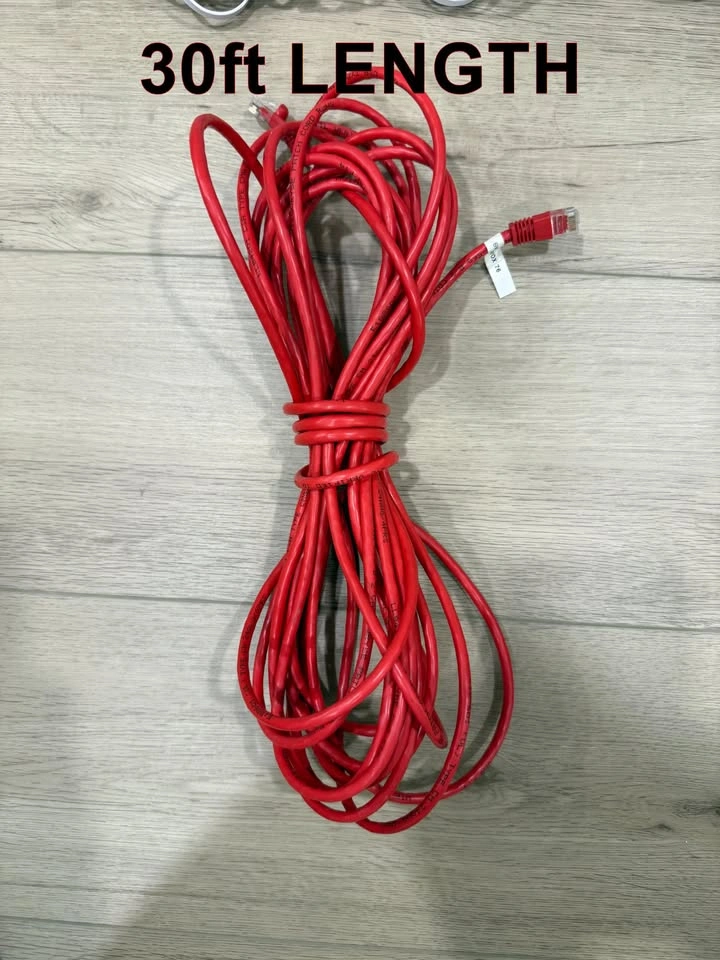 Various RF45 Network Ethernet Cables (10ft, 16ft, 27ft, 30ft, 50 - photo 5