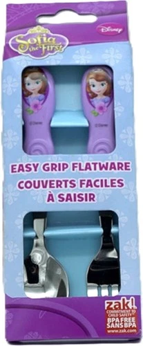 Disney Sofia Easy Grip Spoon and Fork Set
