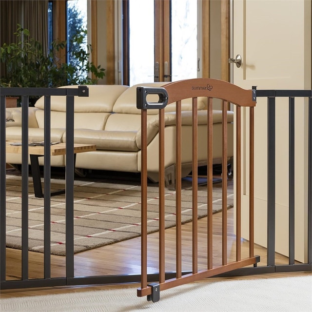 Summer Infant Wood and Metal Baby Gate - 5 Foot - photo 4