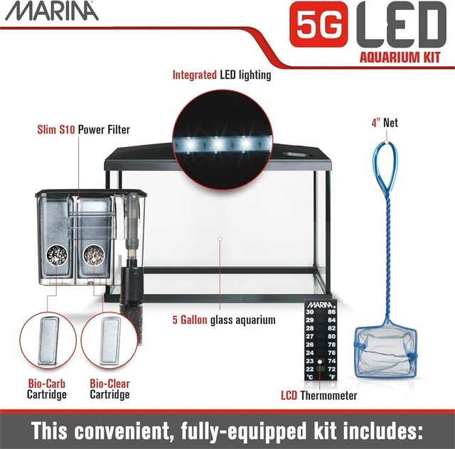 Marina LED Aquarium Kit, 5 Gallon, (15251A1) - photo 2