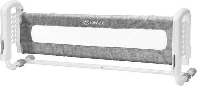 Safety 1st Top of Mattress Bedrail, Grey/White - photo 3