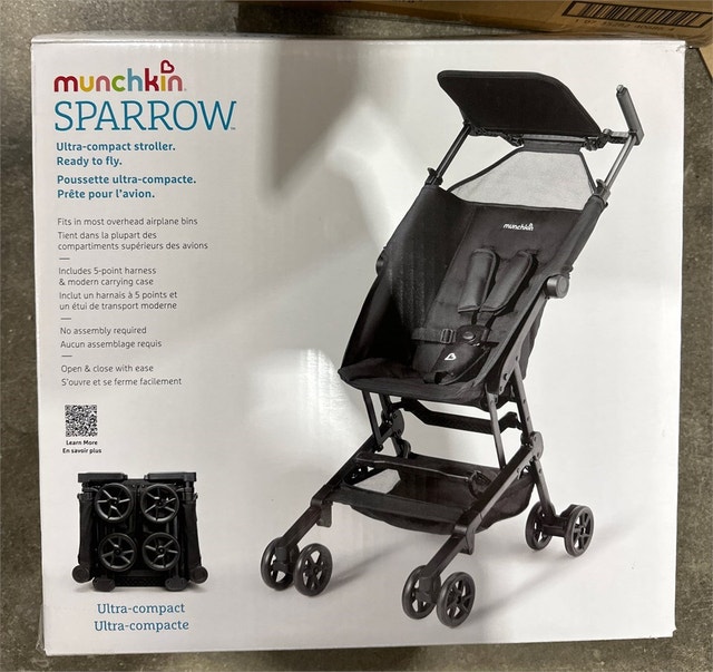 Munchkin Sparrow Travel Baby Stroller - Ultra Compact & Light - photo 3