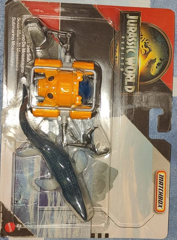 Jurassic World Matchbox Mosasaurus Sea Sub Playset (Brand New!) - photo 2