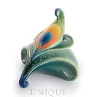 Franz Magnificent Peacock Sugar Jar with Cover (FZ01208)