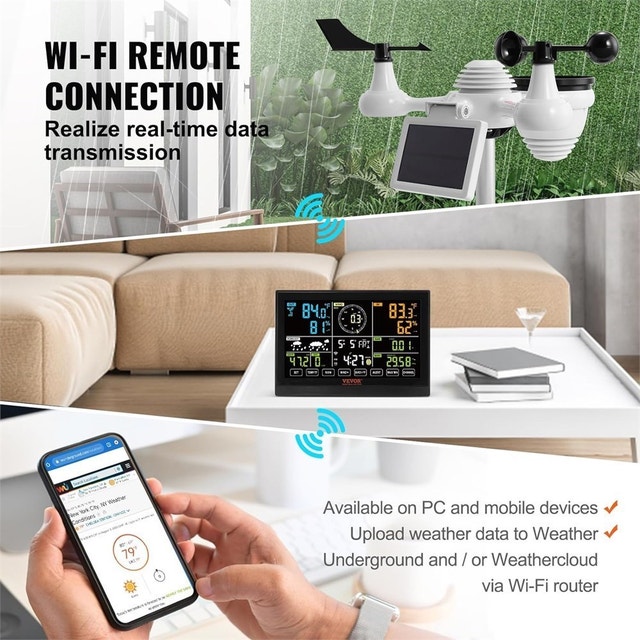 7-in-1 Wi-Fi Weather Station - photo 4