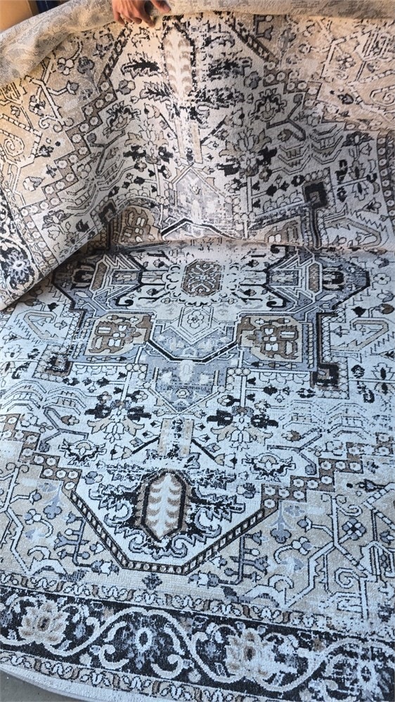 6'7" x 9' SURYA Lavadora Machine Woven Rug - photo 4