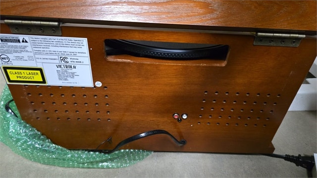 Victrola 8-in-1 Bluetooth Record Player & Multimedia Center - photo 5