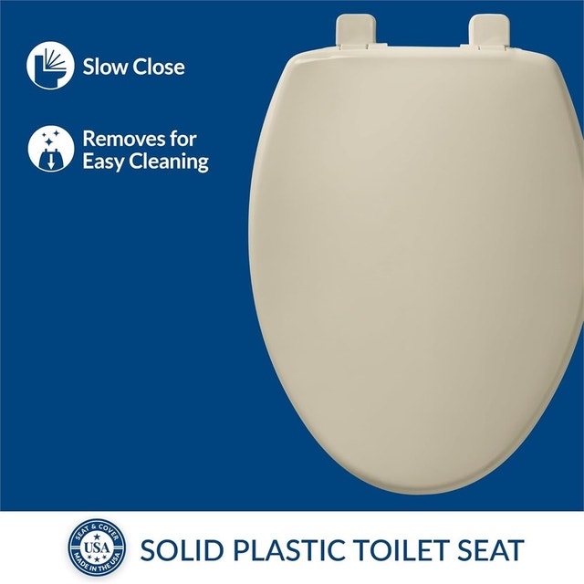 BEMIS Toilet Seat - Slow Close & Removable - photo 2