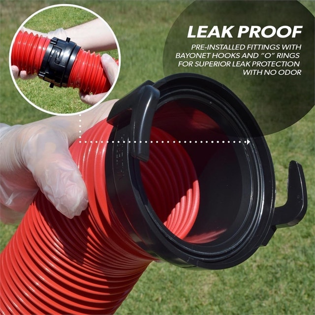 10FT Valterra EZ Coupler RV Extension Hose - photo 4