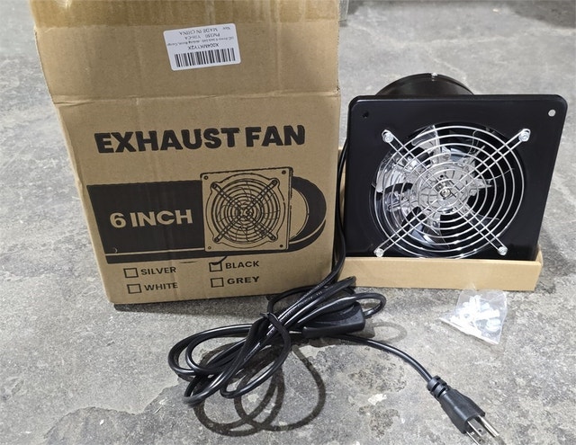 6 Inch Exhaust Fan, 308CFM Through Wall Fan - photo 5