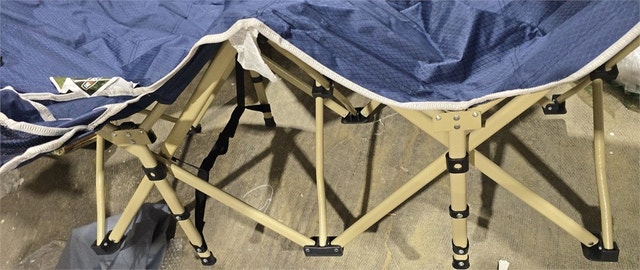 Overmont 28" Wide Folding Camping Cot with Cushion - photo 5