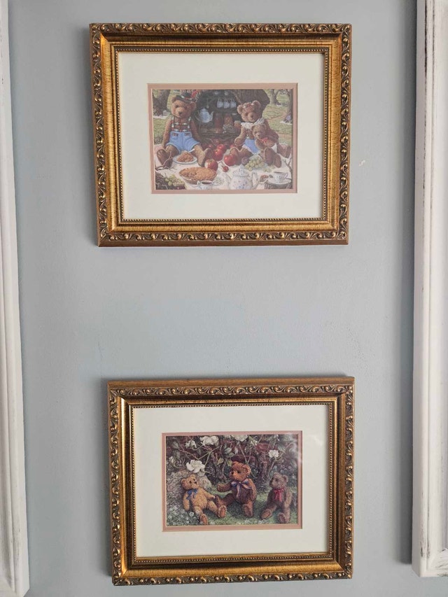 Janet Kruskamp Signed & Framed Art Prints (2)