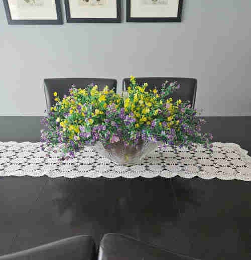 Vintage Pressed Glass Basket