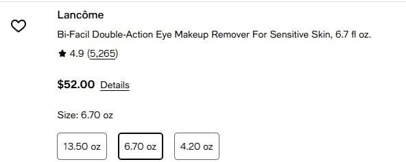 Lancôme Paris Bi-Facil Eye Makeup Remover ~ 6.7 fl oz - New - photo 3