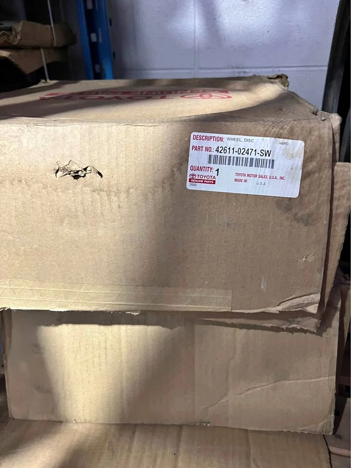2 x 15" Toyota Steel Rims (5x114.3)