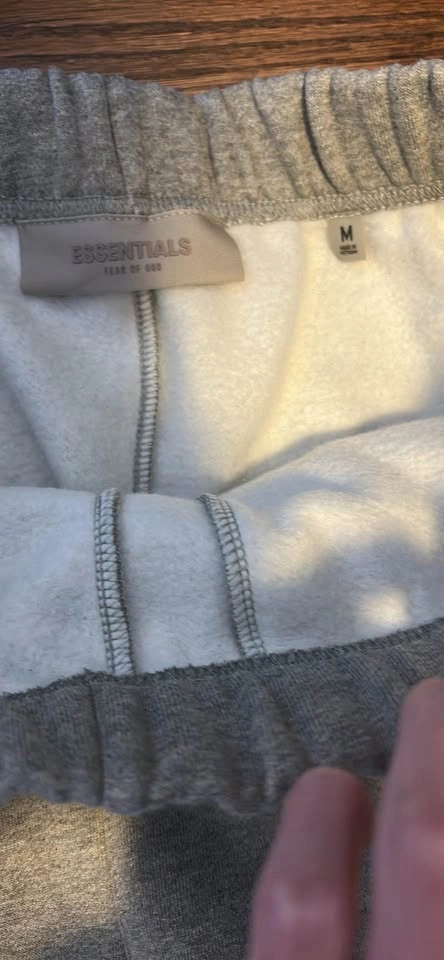 Dark Oatmeal Open Legged Sweatpants - Size M - photo 4