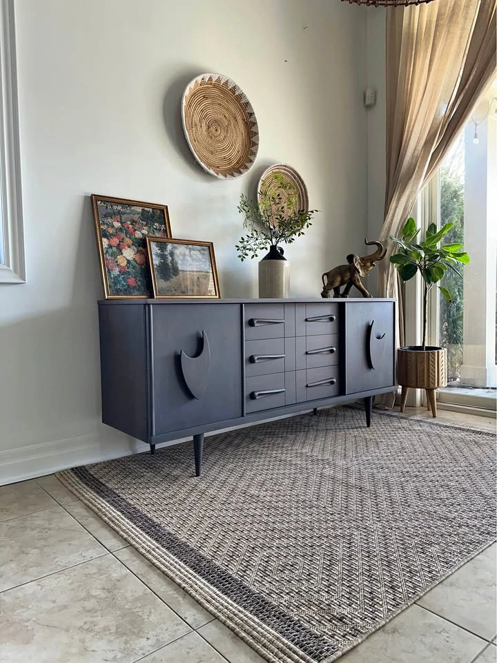Restored MCM Walnut Sideboard by Viscol