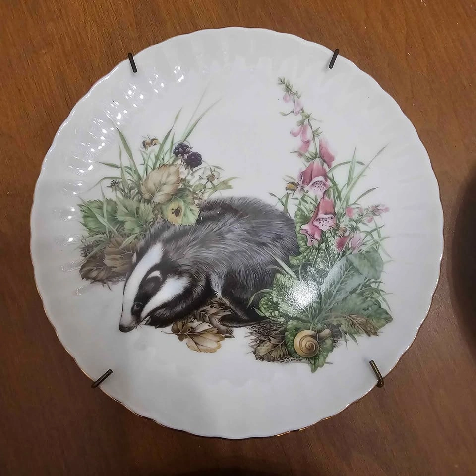 Vintage Woodland Animal Collector Plates – Set of 6 🦊🦌🐿️ - photo 2