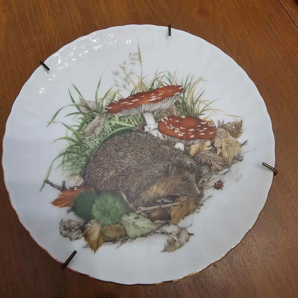 Vintage Woodland Animal Collector Plates – Set of 6 🦊🦌🐿️ - photo 3