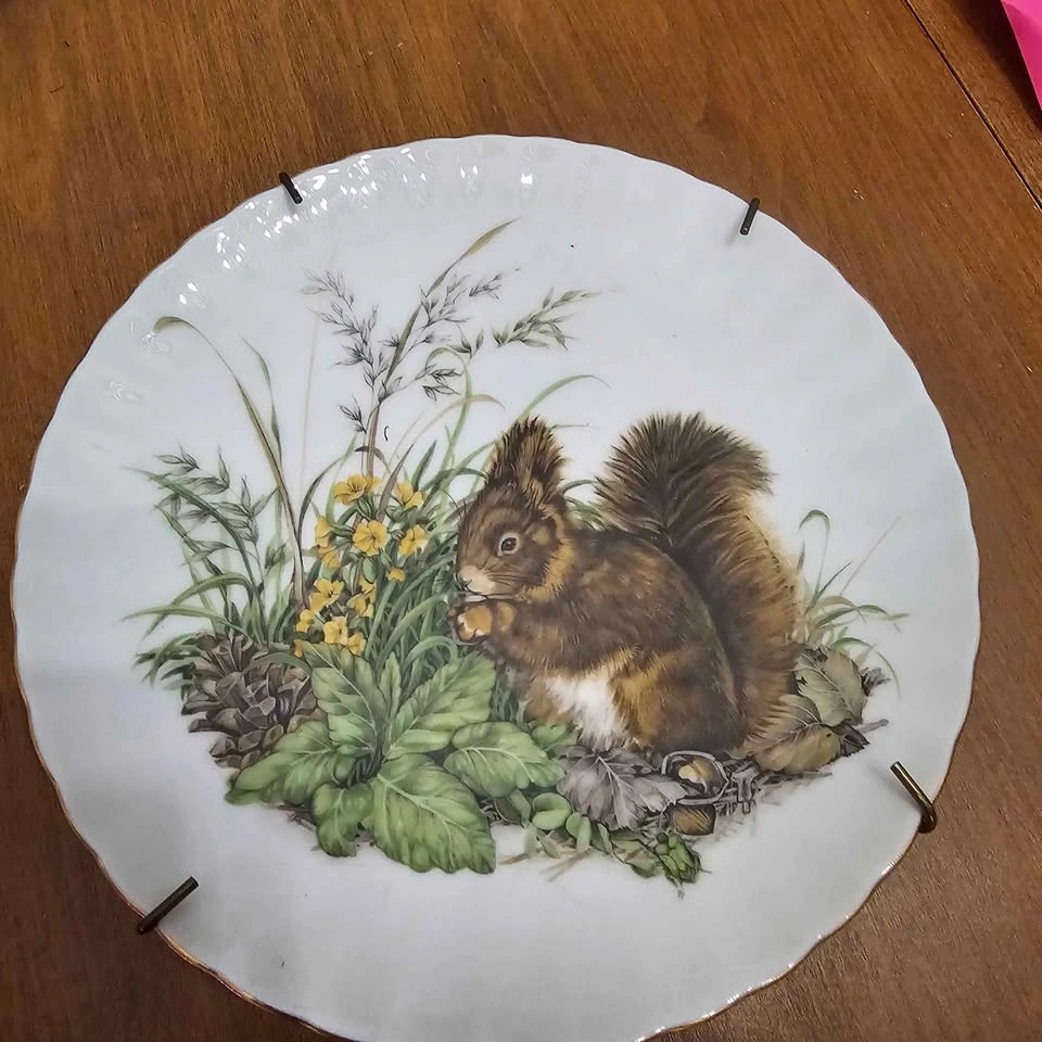 Vintage Woodland Animal Collector Plates – Set of 6 🦊🦌🐿️ - photo 4