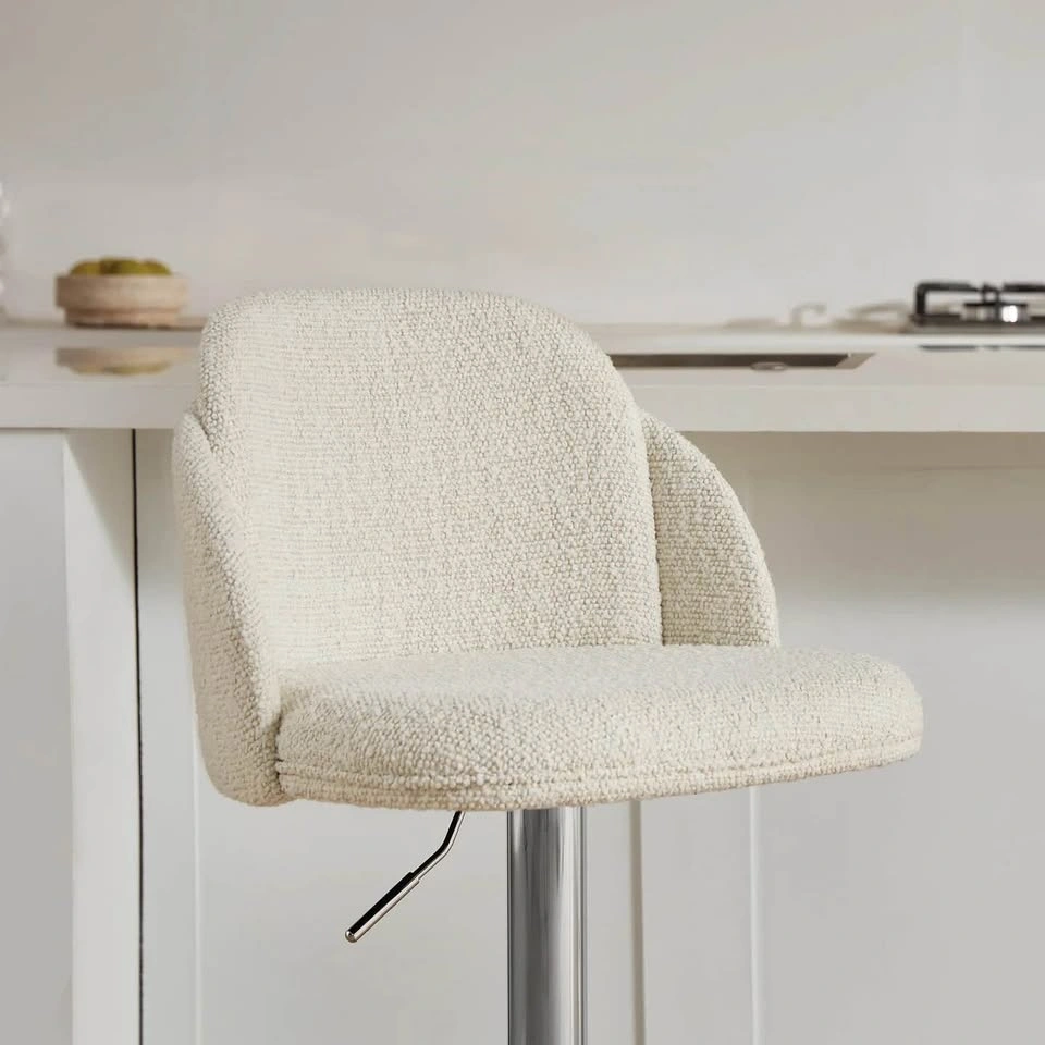 Swivel Adjustable Height Bar Stool (Set of 2) - photo 4