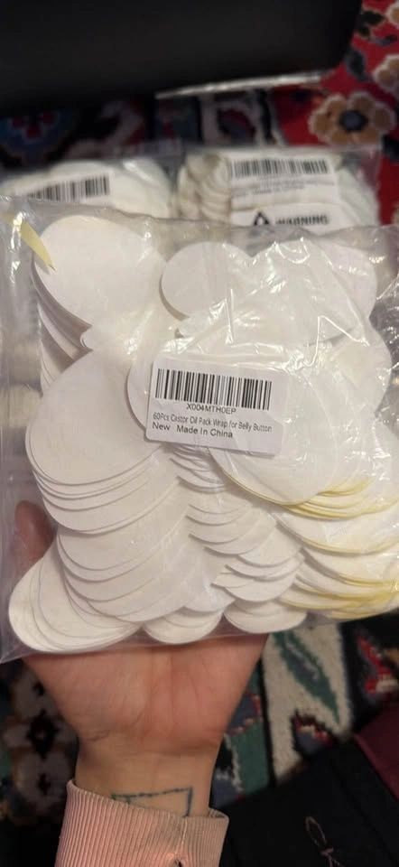 60 pcs Castor Oil Pack Wrap for Belly - photo 3