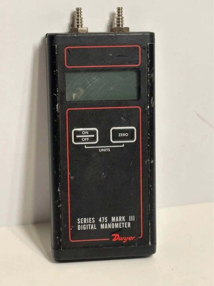 Dwyer 475 Mark III Digital Manometer HVAC Pressure Meter - photo 5